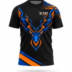 asif sports premium graphic athletic t shirt – breathable performance sportswear