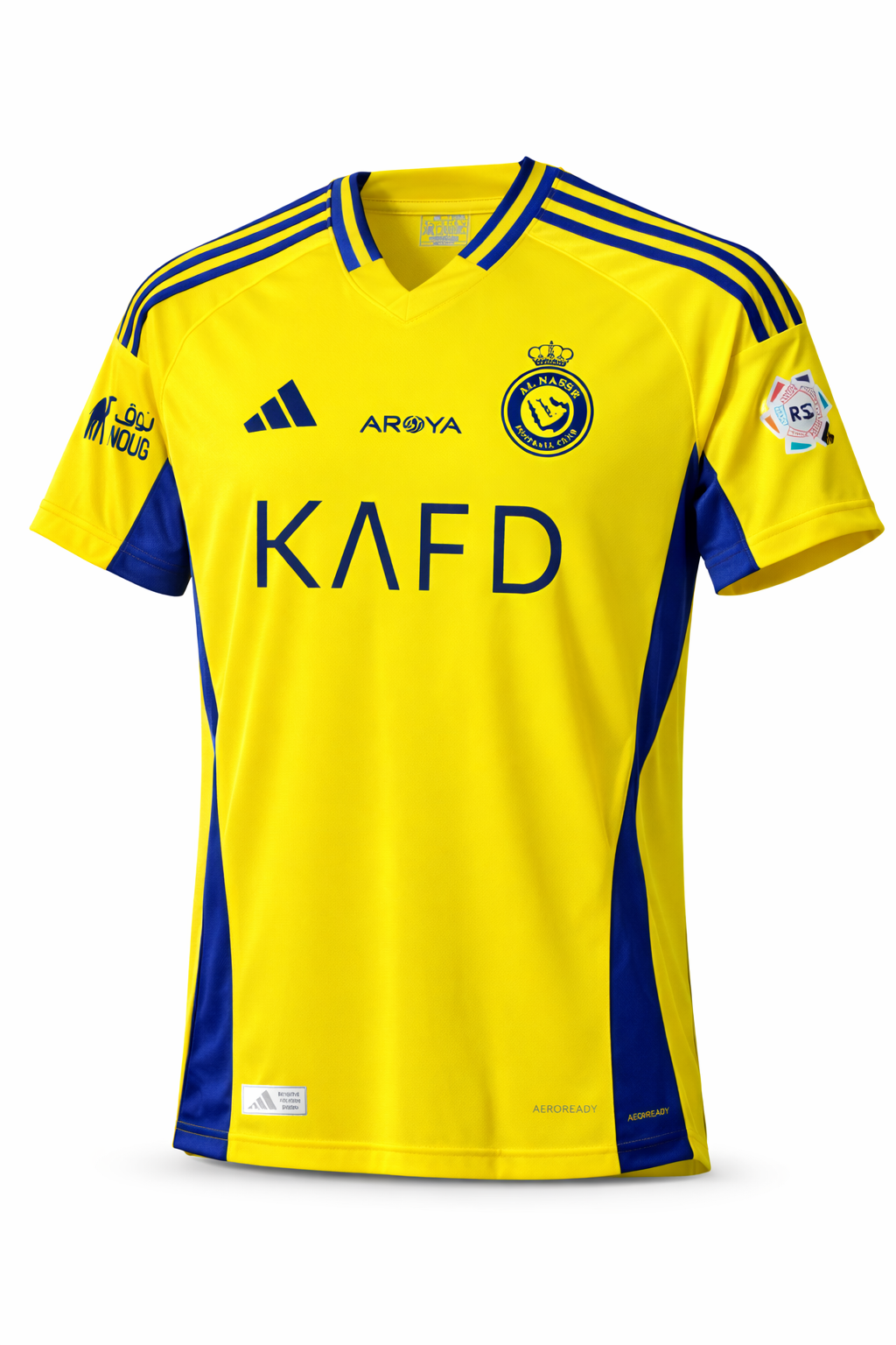 Al Nassr Home Jersey Yellow Al Nassr yellow home jersey football shirt Ronaldo club jersey Pakistan