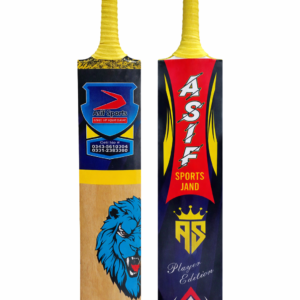 ASIF Sports Players Edition cricket bat for tape ball and tennis ball cricket in Pakistan