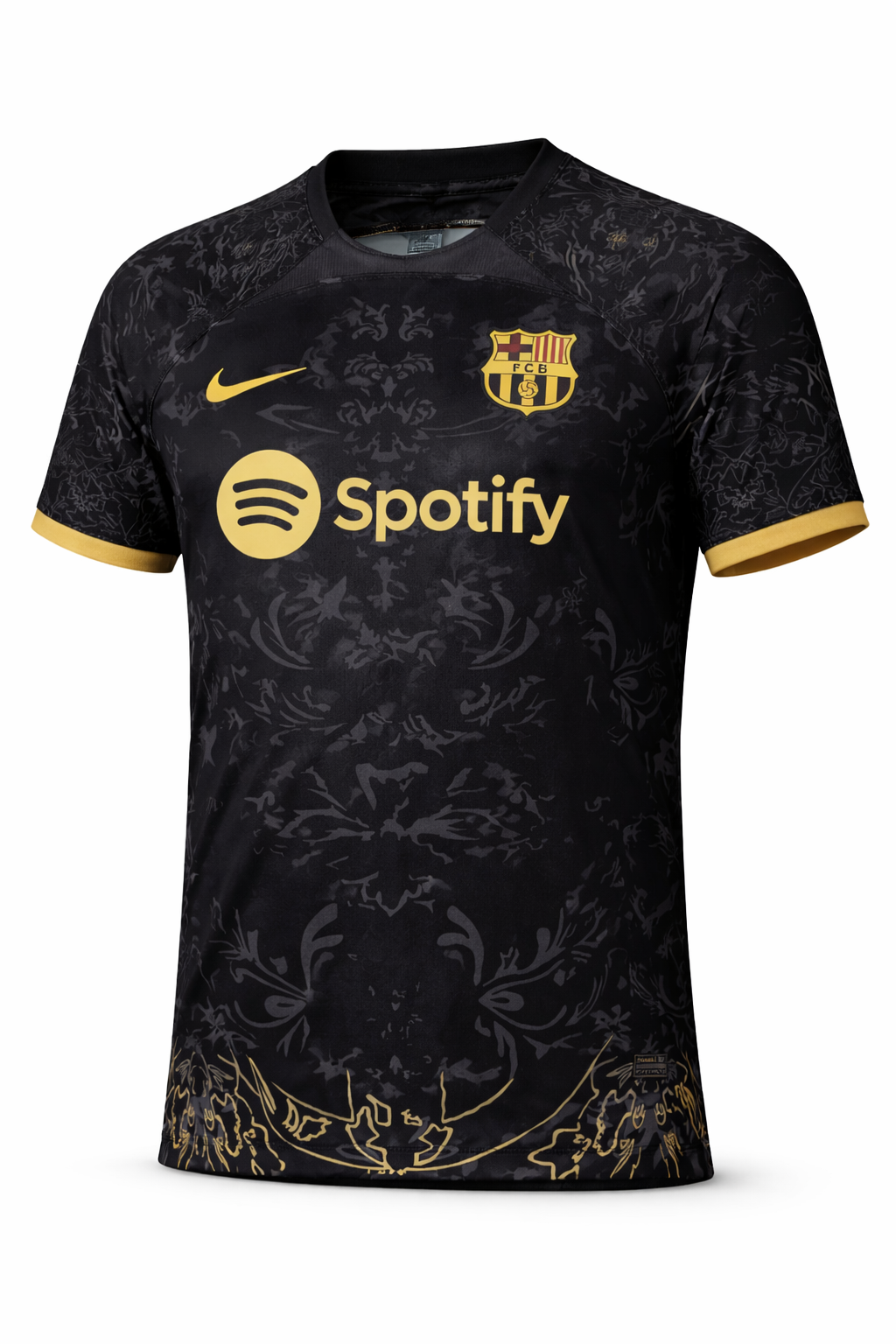 Barcelona Black Gold Jersey Barcelona black gold jersey special edition football shirt Pakistan