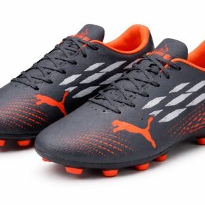 black orange football boots studs soccer shoes for grass ground pakistan