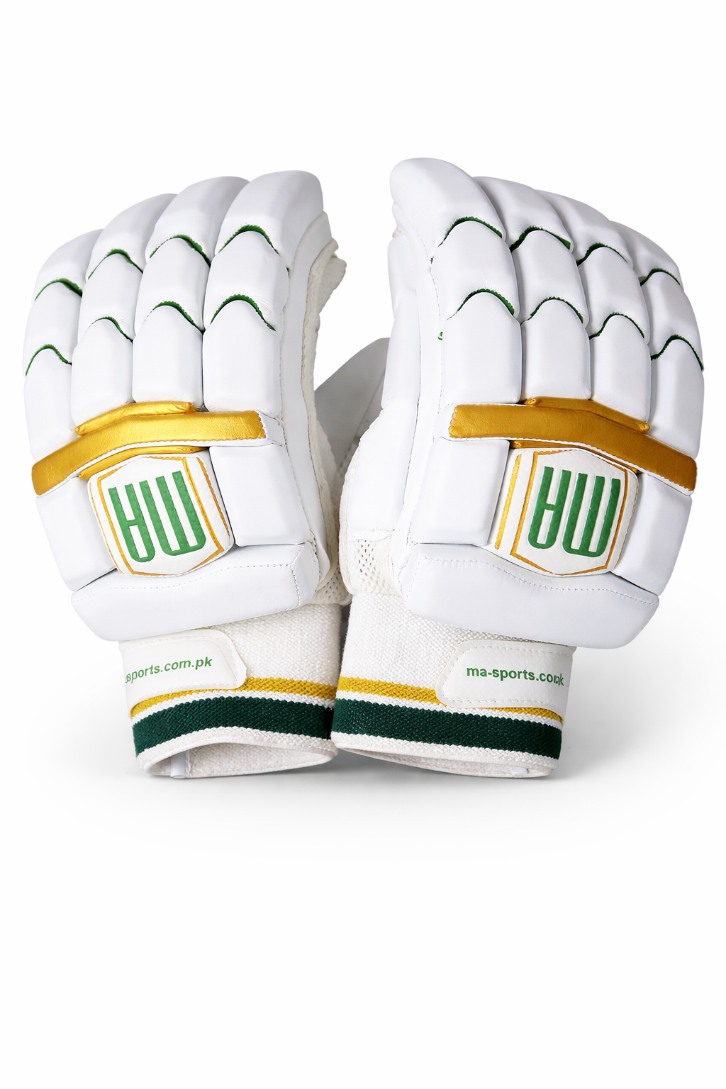 MA Cricket Batting Gloves White Premium MA cricket batting gloves white premium batting gloves for professional cricket players Pakistan